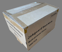 Load image into Gallery viewer, BLACK NITRILE GLOVES BULK PACK 1000 gloves per Case         (5000 gloves MINIMUM PURCHASE)
