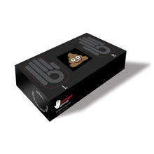 Load image into Gallery viewer, Poo emoji® Black Nitrile Gloves
